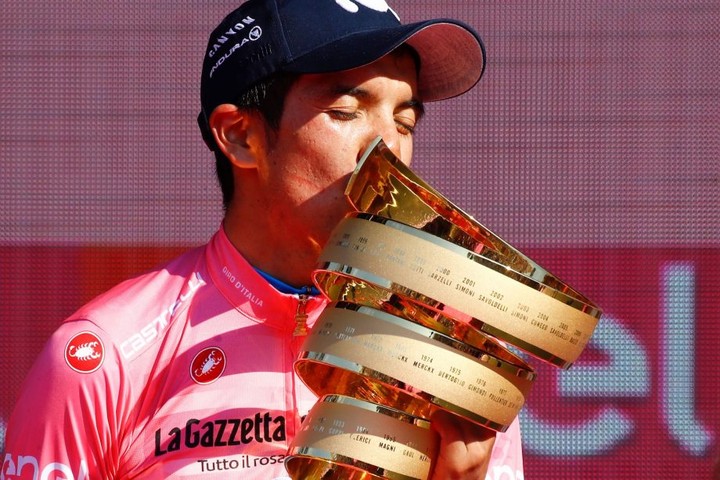 Carapaz víťazom Giro d´Italia ako prvý Ekvádorčan
